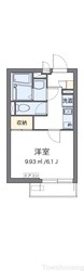 クレイノソレイユ中野新橋の物件間取画像